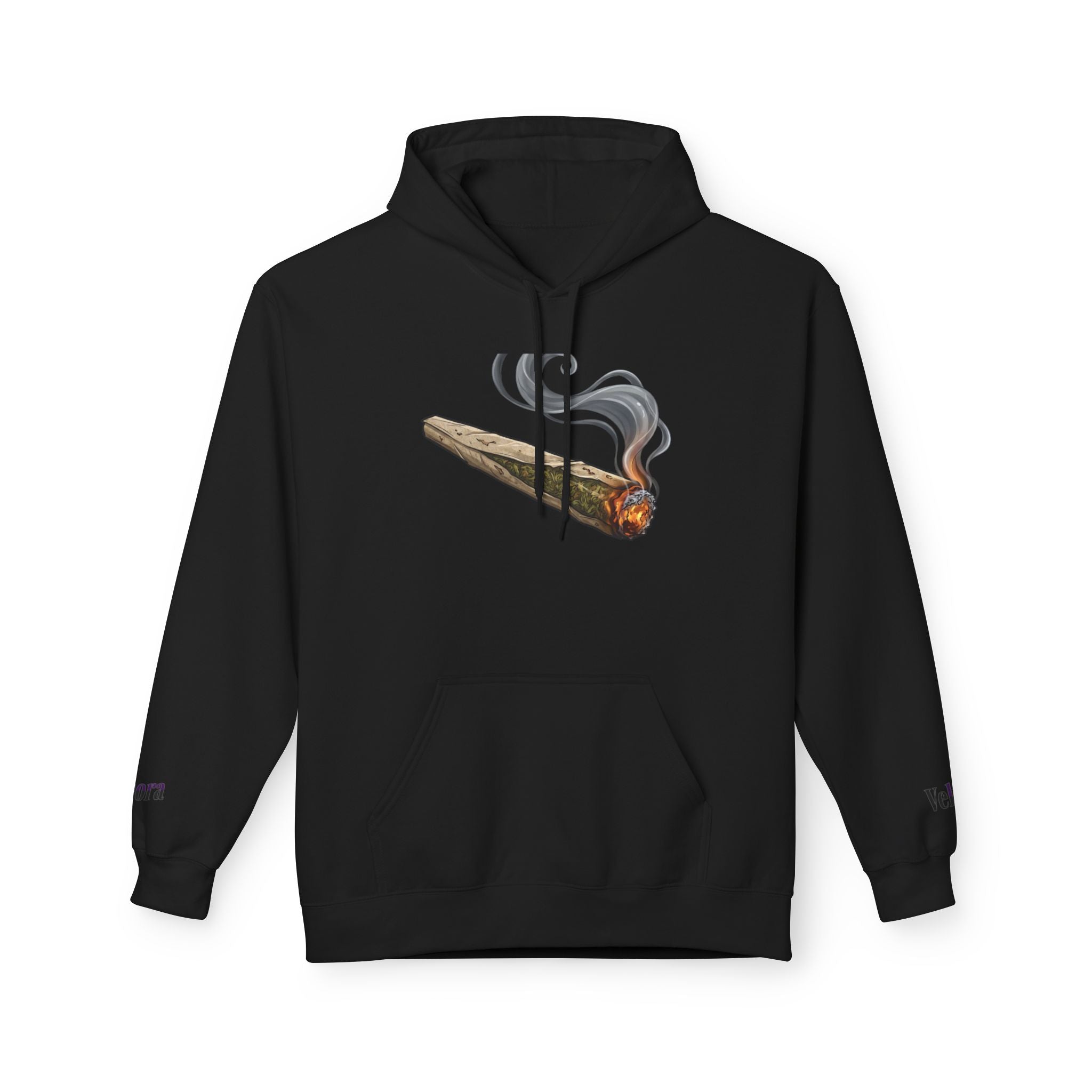 Hoodie — Velnora Burning Joint Graphic Pullover